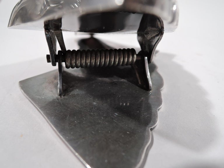 Antique French Silver Horse Paperclip by Hermès For Sale at 1stDibs