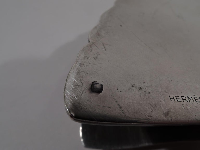 Antique French Silver Horse Paperclip by Hermès For Sale at 1stDibs