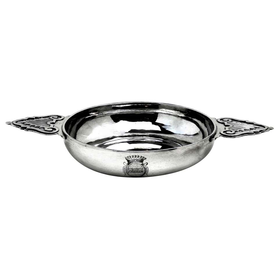 Antique George I Sterling Silver Porringer / Bleeding Bowl 1717 For ...