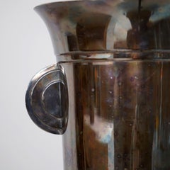 Antique French Silver Plate Art Deco Trophy Vase