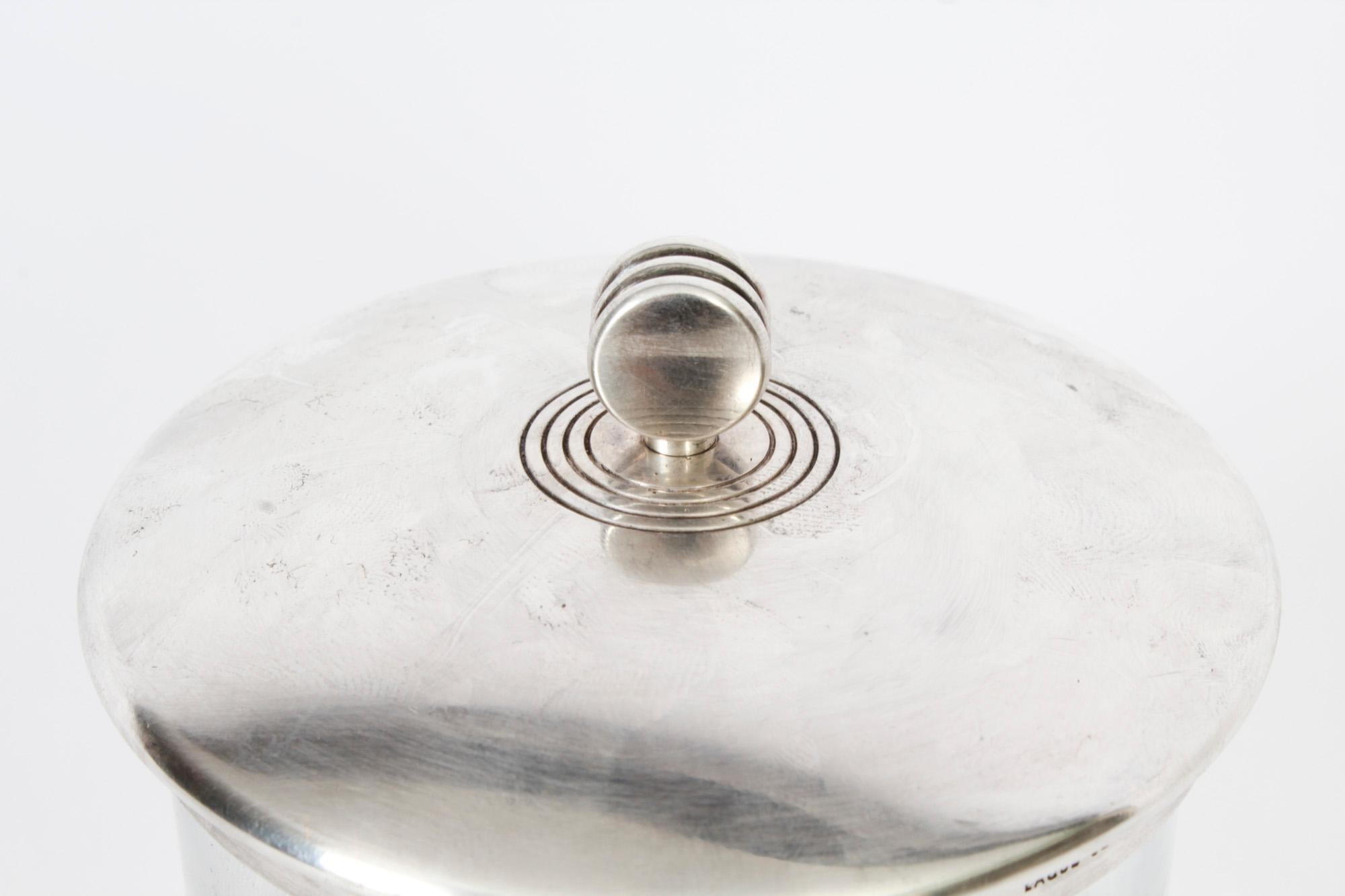 Vintage French Silver Plated Caviar Set K & T Collection by Christofle 20th C 8