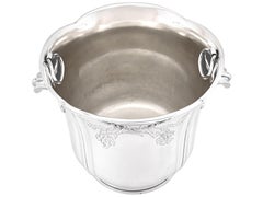 Antique French Silver Wine Cooler Circa 1905