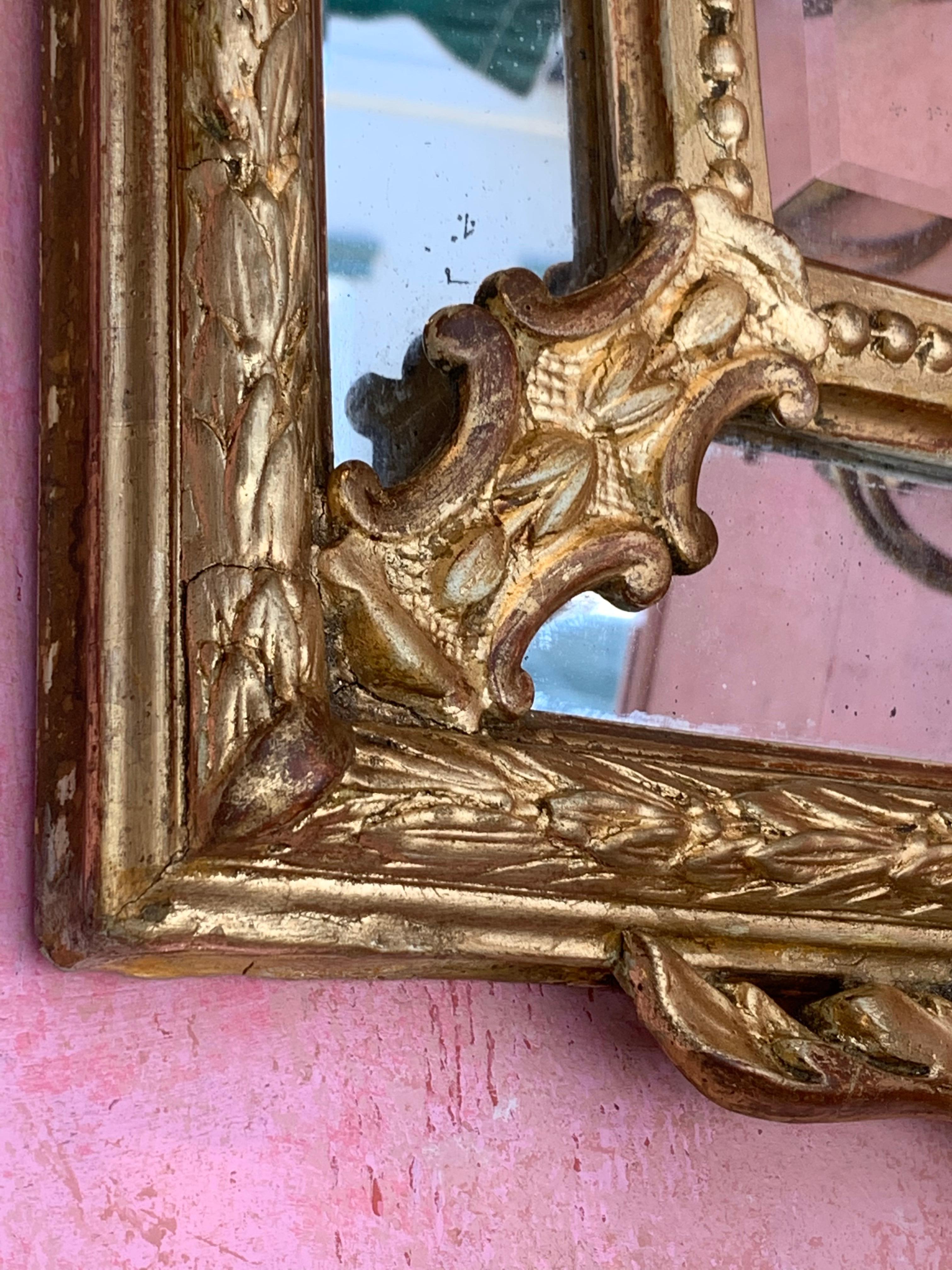 small french mirror