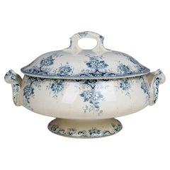 Vintage French Soup Tureen, Saint Amande Hamage, Soup Bowl, Terrine, France