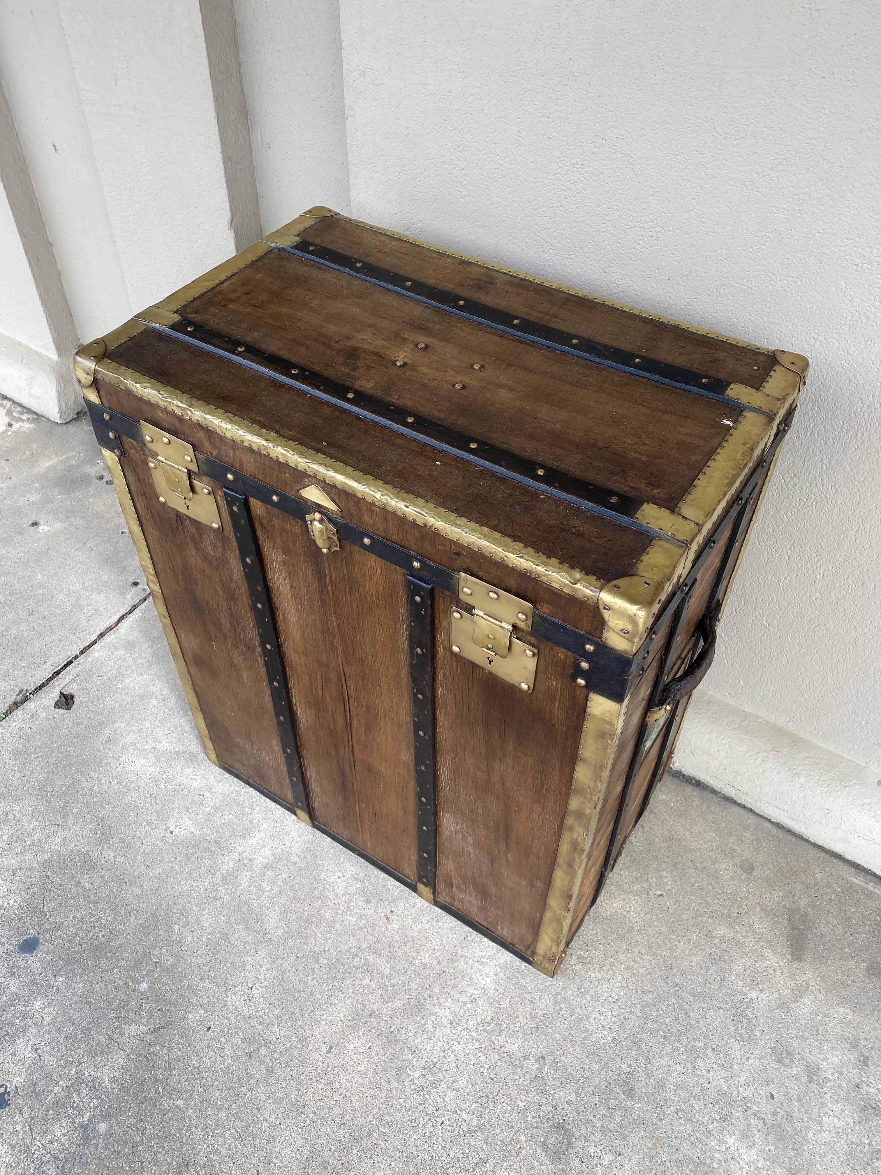 steamer trunk hardware