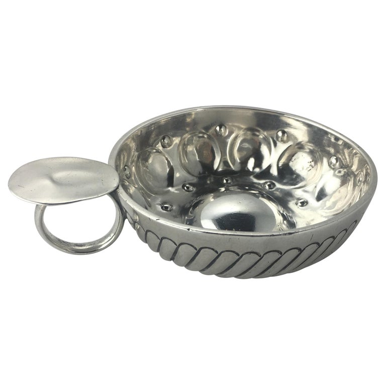 Antique French Sterling Silver Wine Taster at 1stDibs