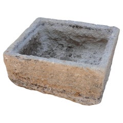 Antique French Stone Trough – Ideal Rustic Garden Accent
