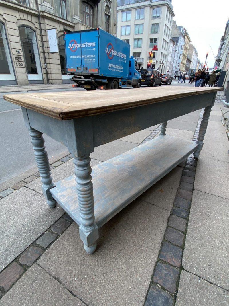 Superbe table console à tiroirs française d'antiquités en vente 1
