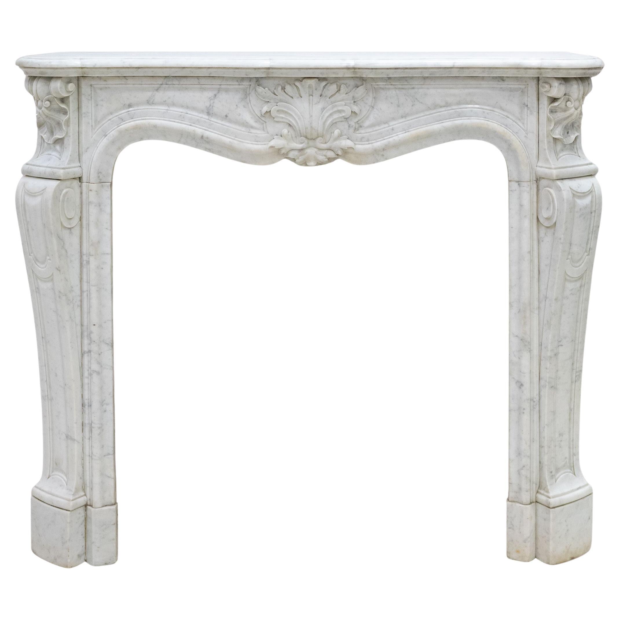 Will marble crack around a fireplace?