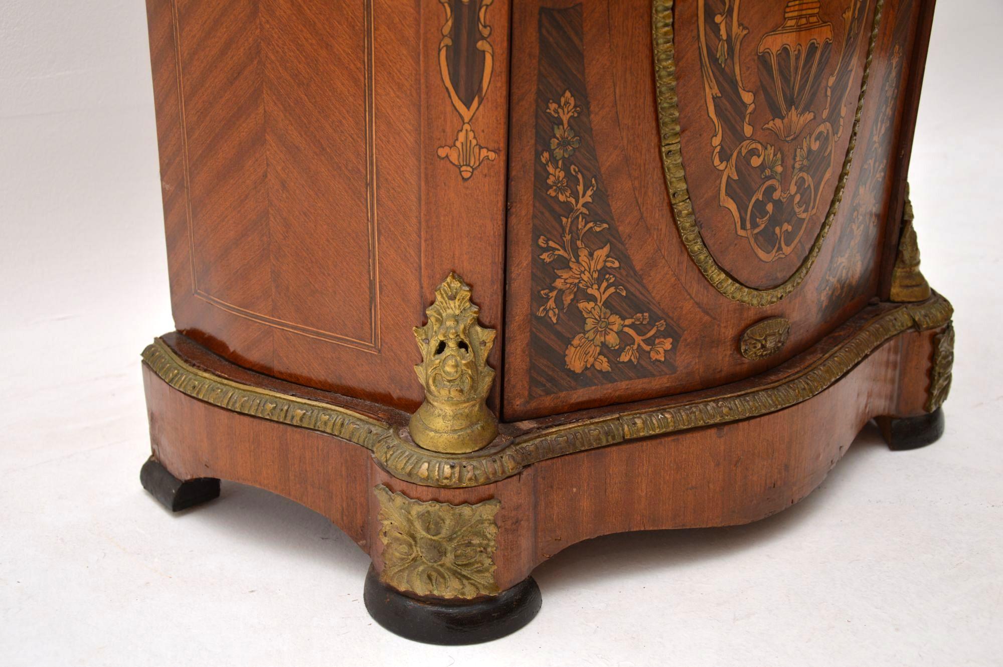 Antique French Style Marble-Top Cabinet 3