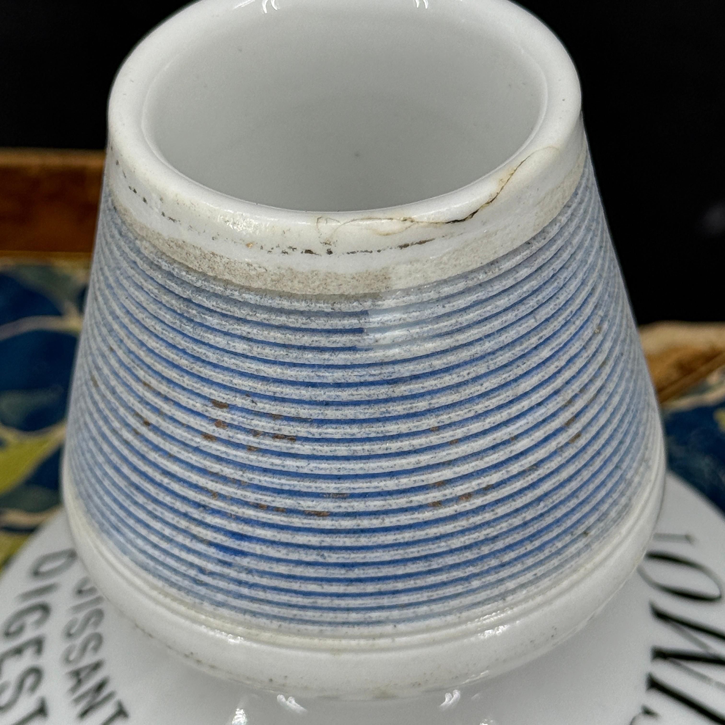 Antique French SUC Simon Match Holder With Striker For Sale 5