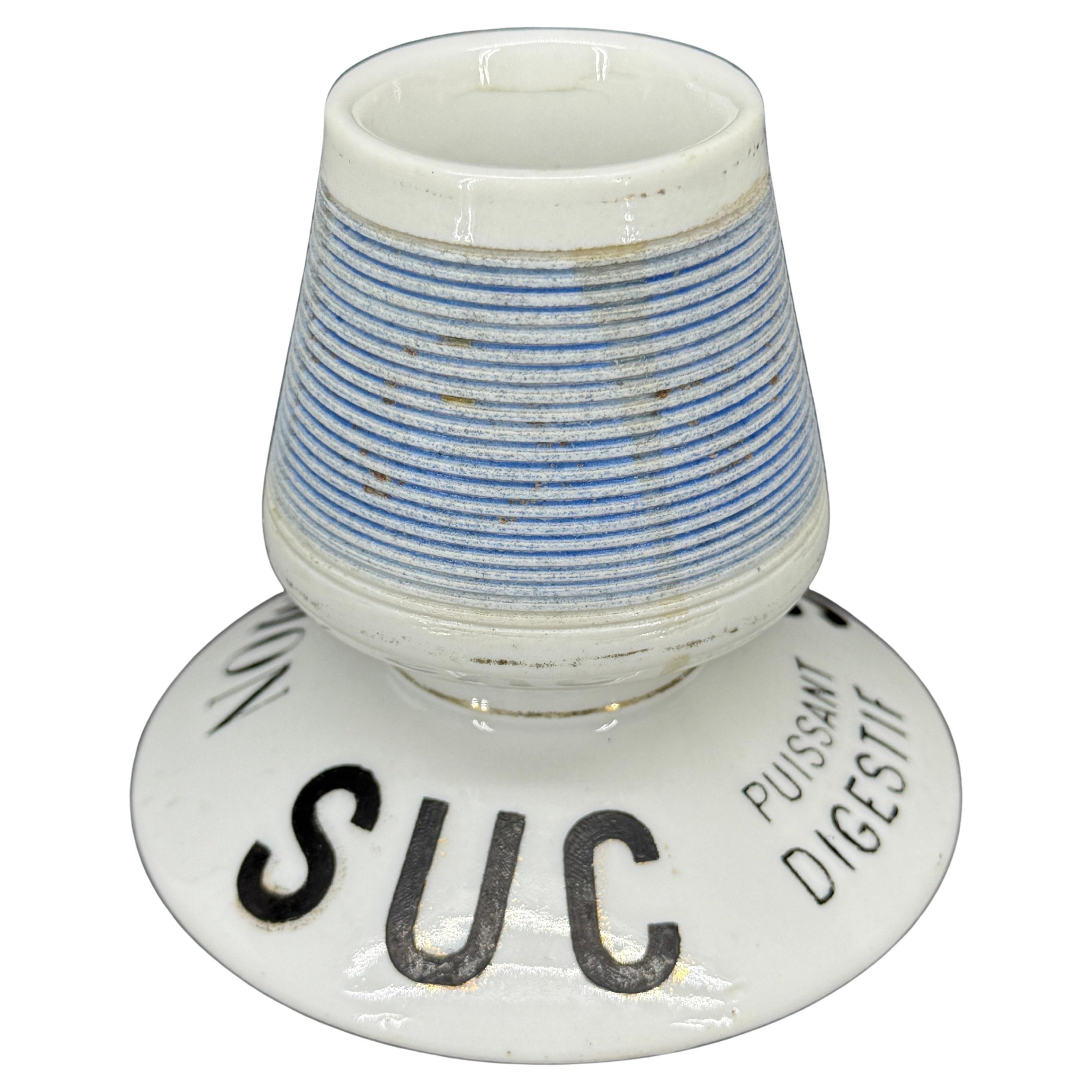 Antique French SUC Simon Streichholzhalter mit Schlagbolzen