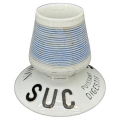 Antique French SUC Simon Streichholzhalter mit Schlagbolzen