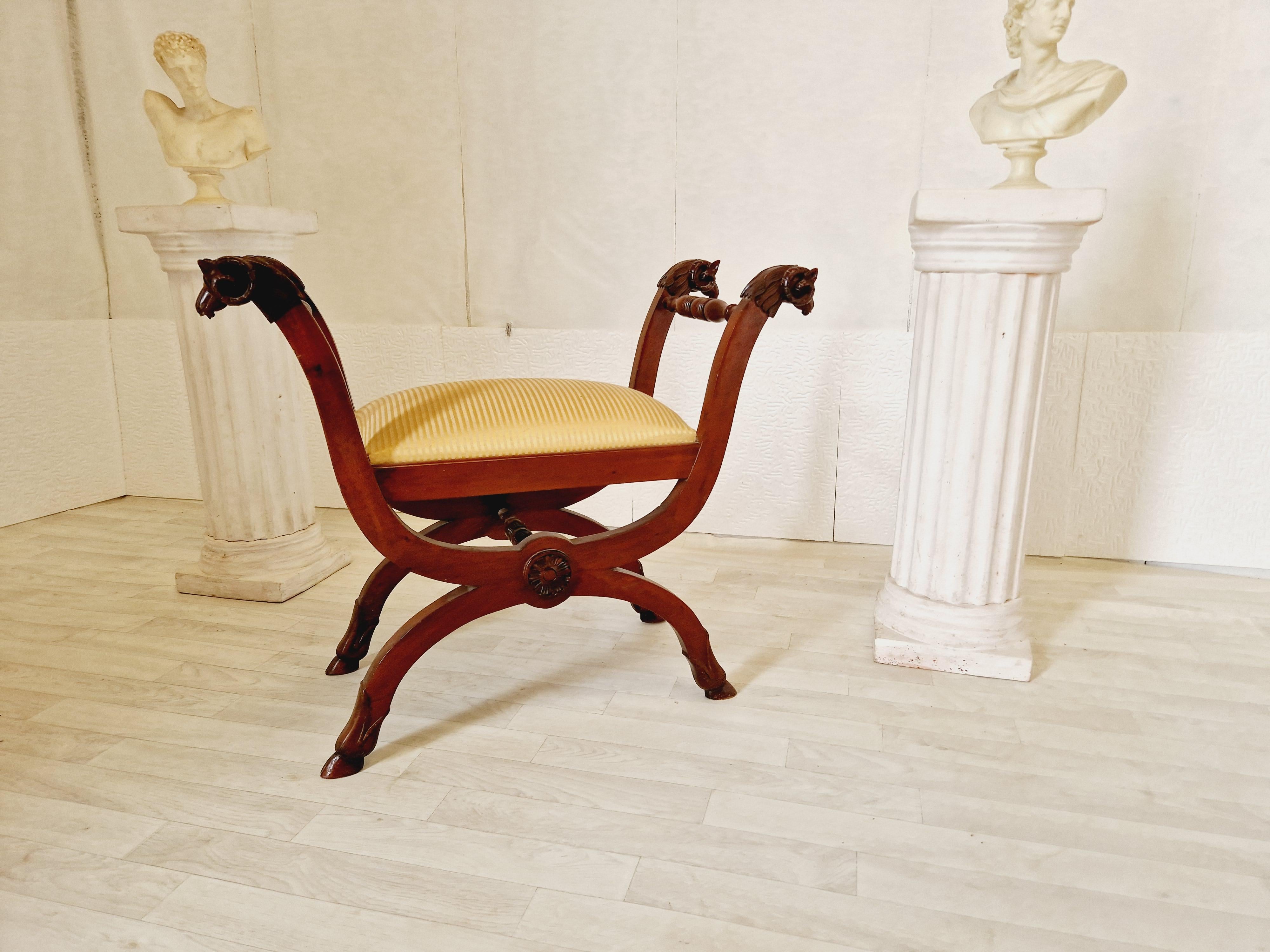 Francese Sedile Tabouret francese antico in vendita
