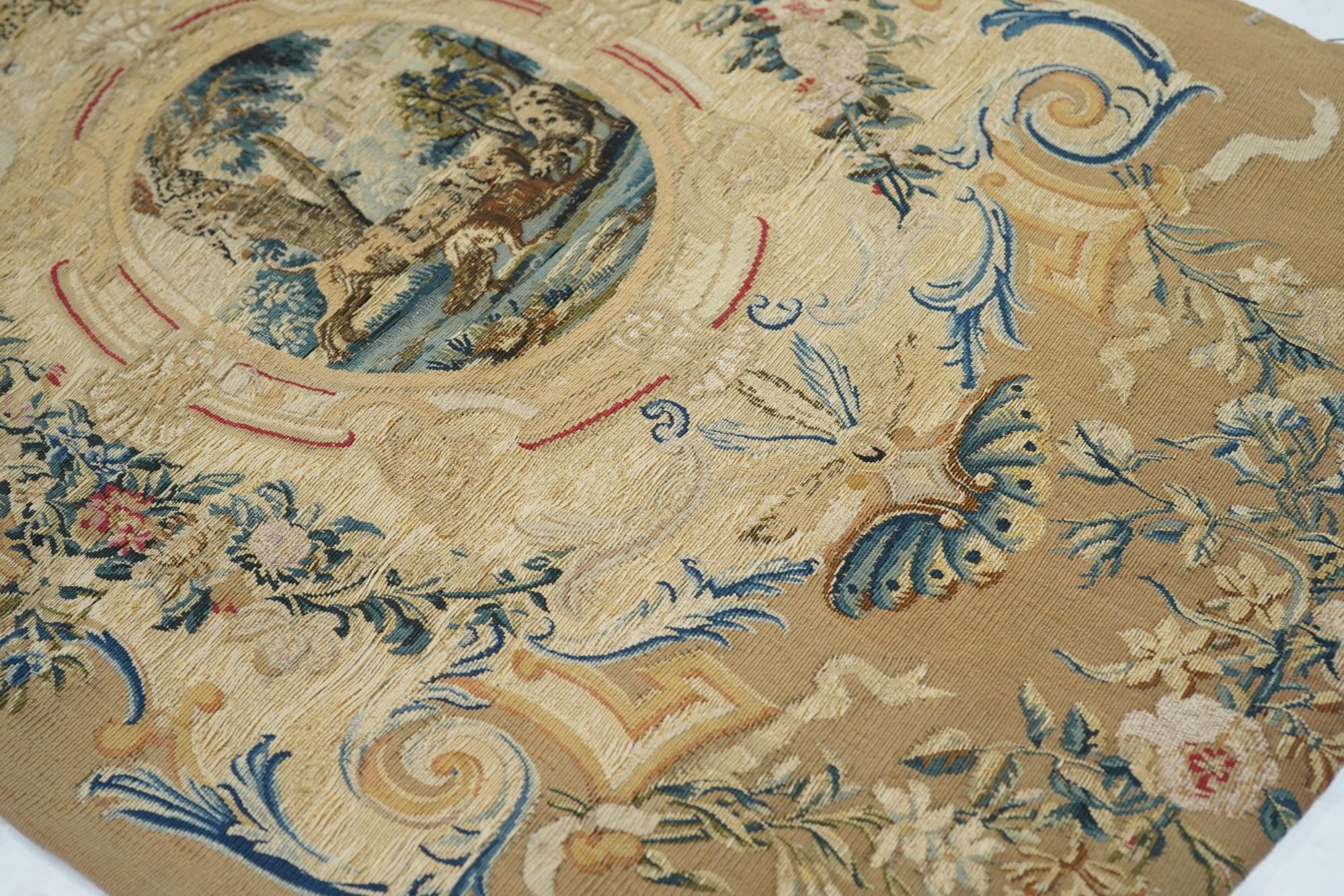 Antique French Tapestry For Sale 1