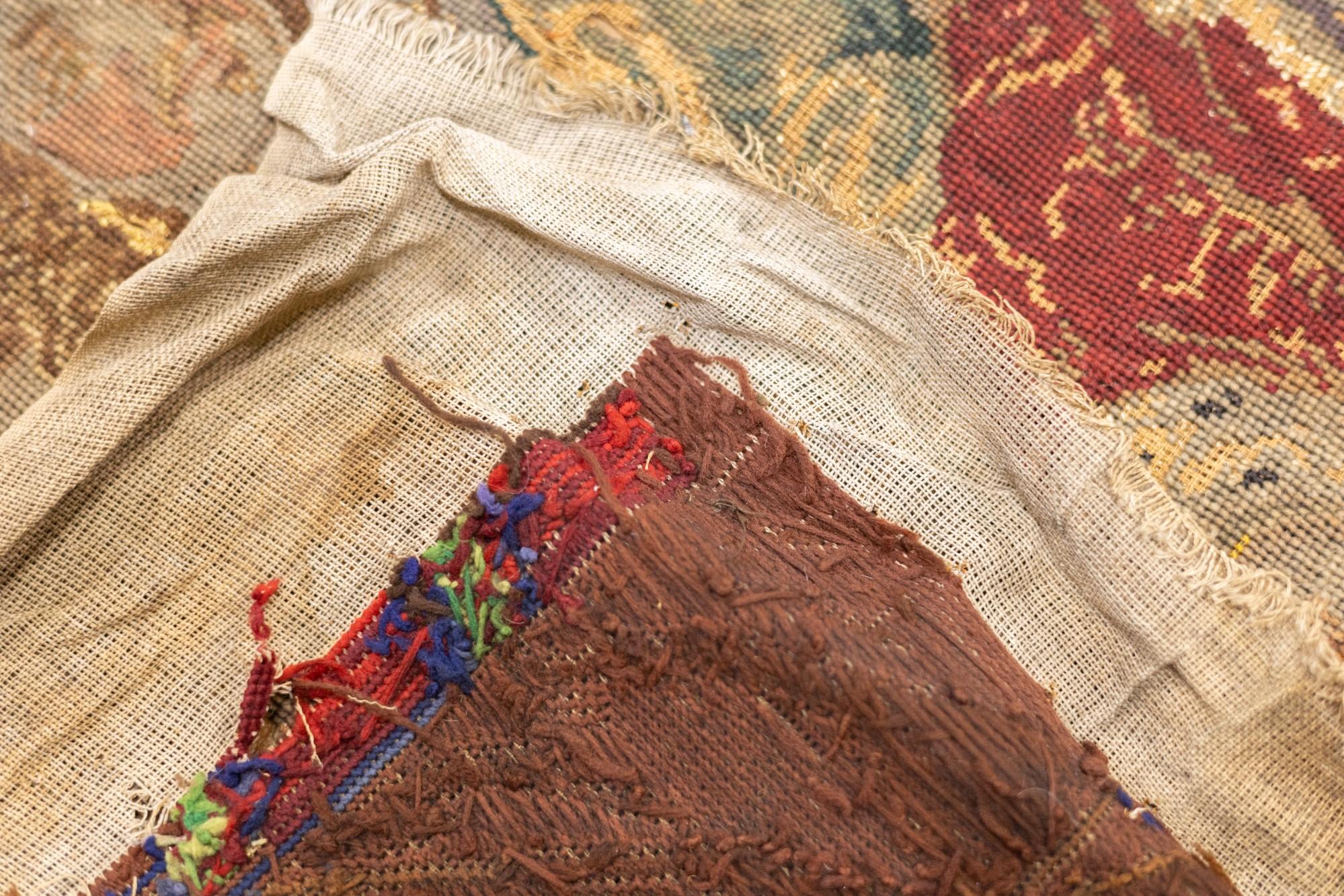Antiker französischer Wandteppich 3'5