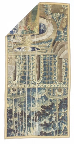Antike Französisch Wandteppich 3'5" x 7'1"