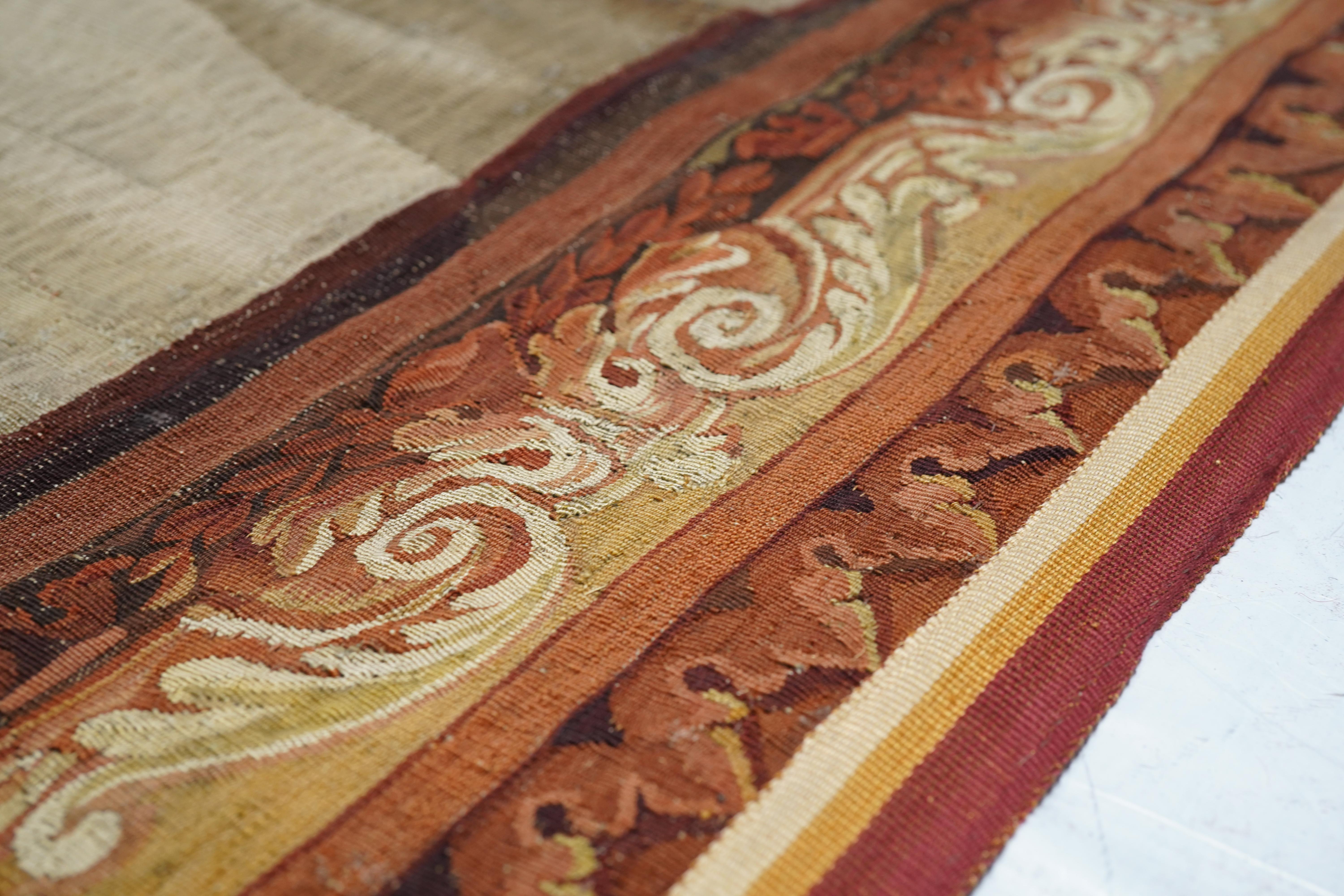 Antique French Tapestry 8'5