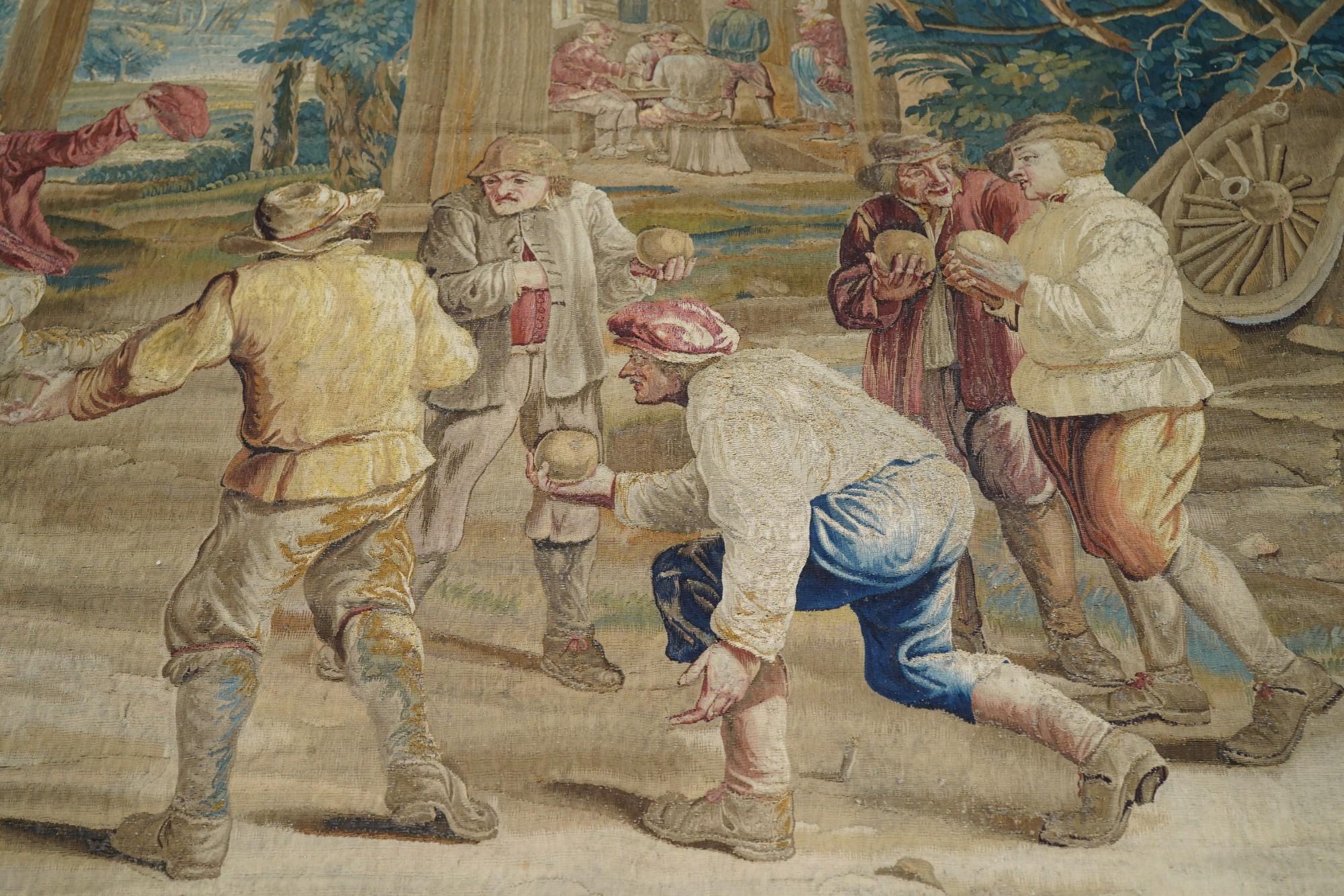 Antique French Tapestry 8'5