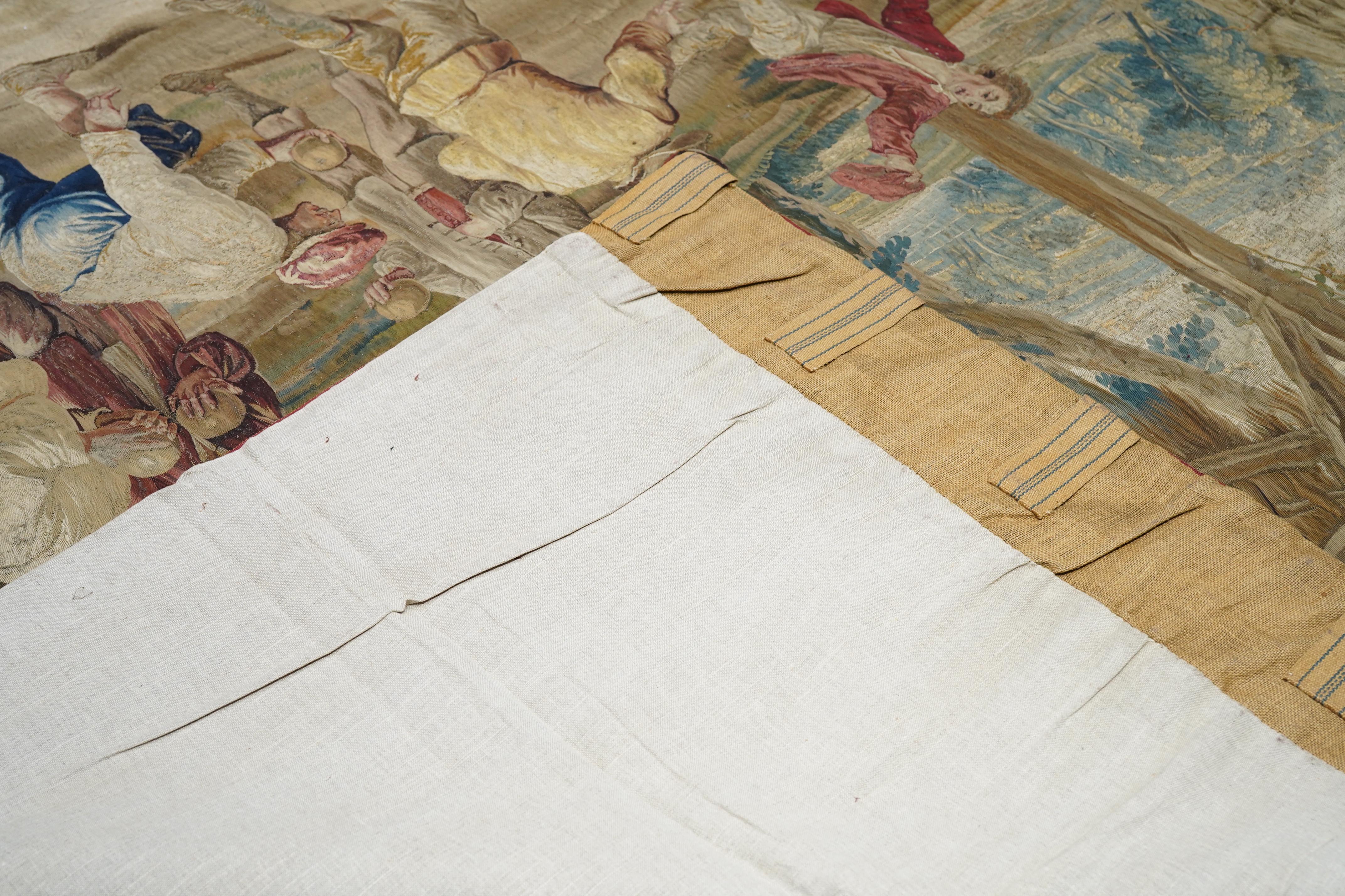 Antique French Tapestry 8'5