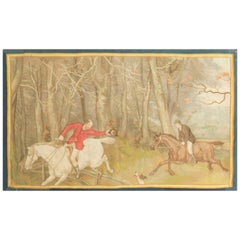 Antique French Tapestry, circa 1900 3'2 x 5'2