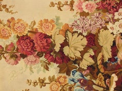 Antique French Tapestry Circa 1900 in Soft Autumnal Colors