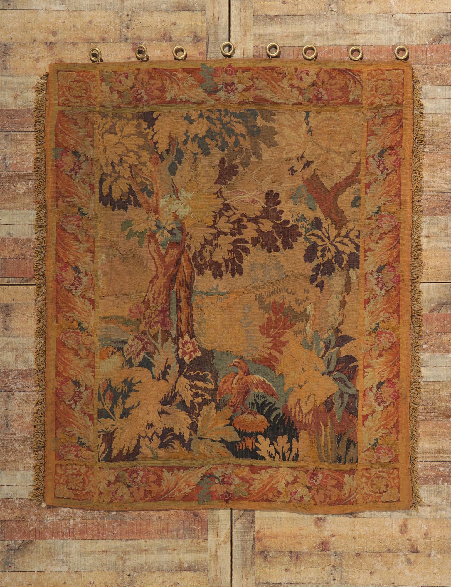 Antique French Tapestry For Sale 2