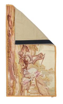 Antique French Tapestry Rug 2'0'' x 3'9''