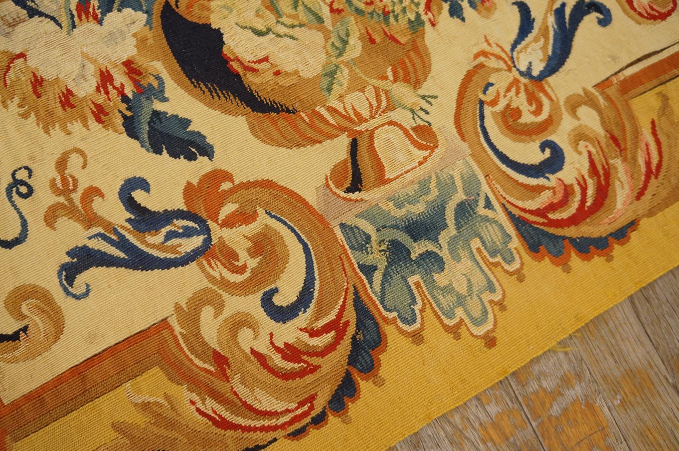 Französischer Wandteppich des frühen 18. Jahrhunderts ( 3' X 6' - 90 X 185) im Angebot 4