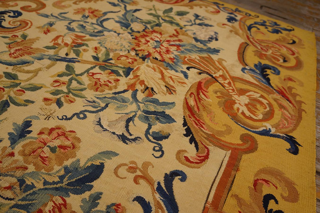 Early 18th Century French Tapestry ( 3' X 6' - 90 X 185 ) For Sale 6