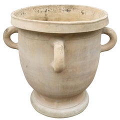 Antique French Terracotta Castelnaudary Urn, circa 1900