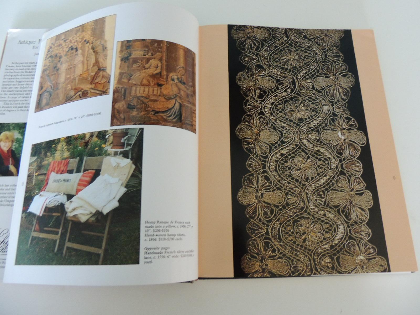 Chinese Antique French Textiles for Designers Hardcover Book For Sale