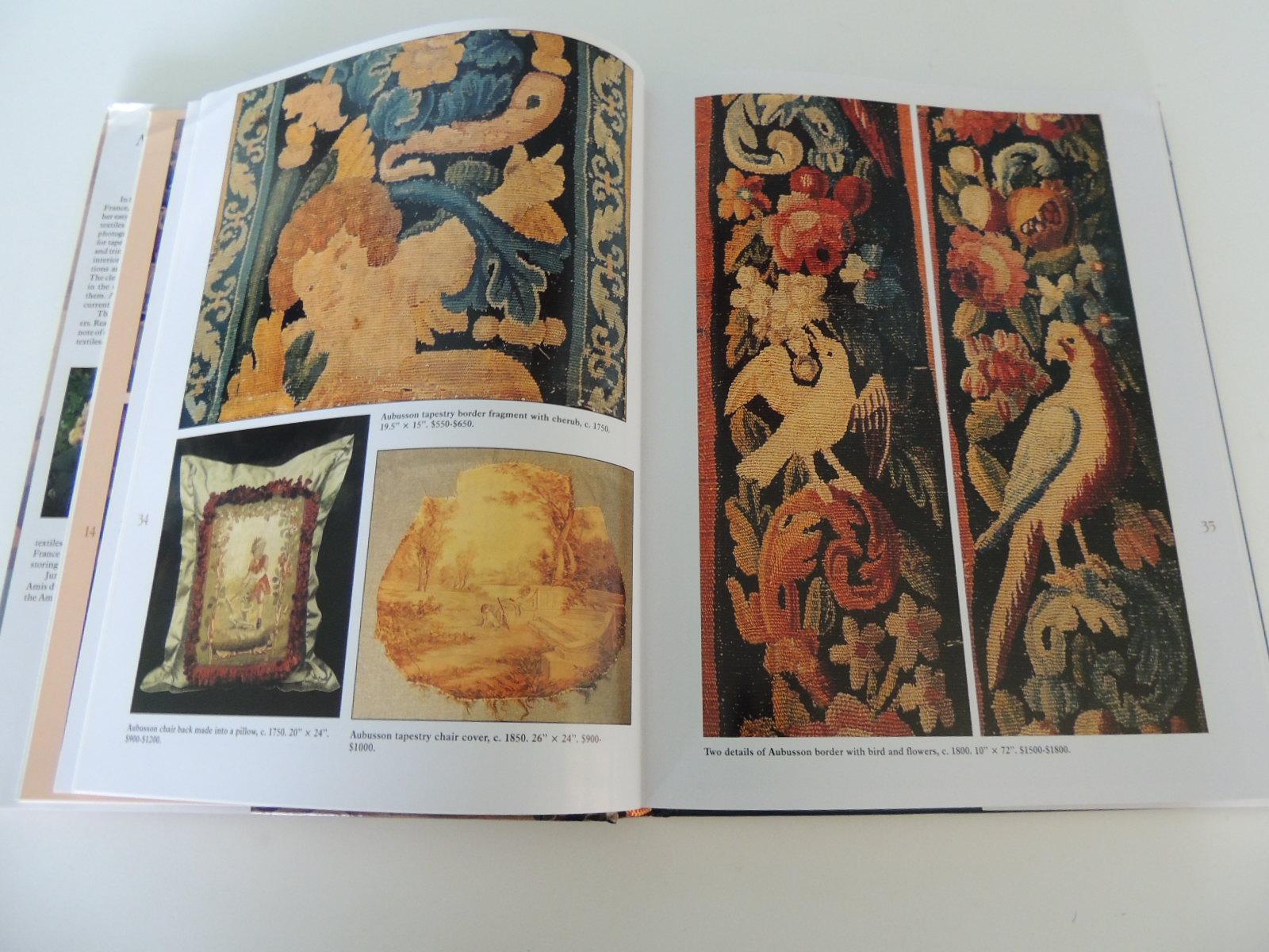 Antique French Textiles for Designers Hardcover Book In Good Condition For Sale In Oakland Park, FL