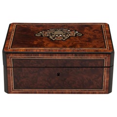 Antique French Thuya Jewelry Box