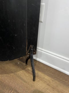 Antique French Tole Decorative Fireplace Screen