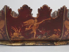 Antique French Tole Painted Jardinière or Planter, circa 1800s