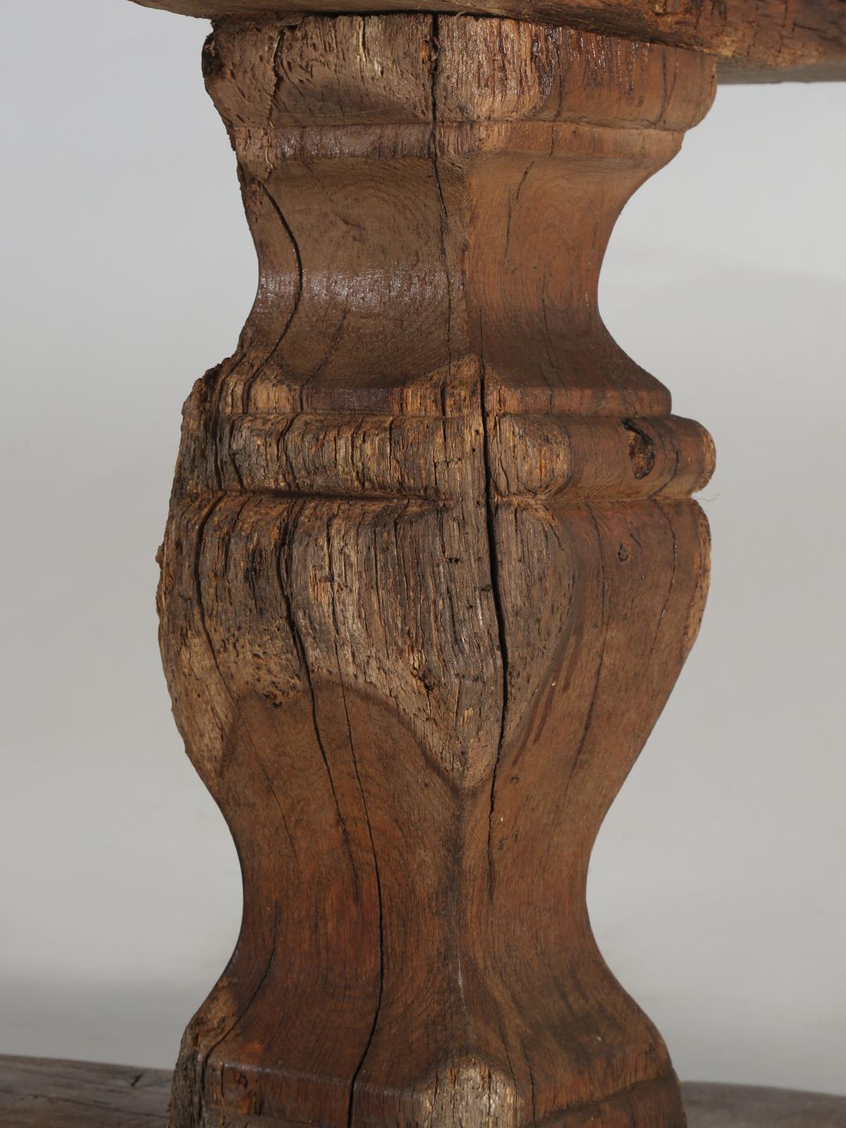 Antique French Trestle Table, circa 300 Years Old 3