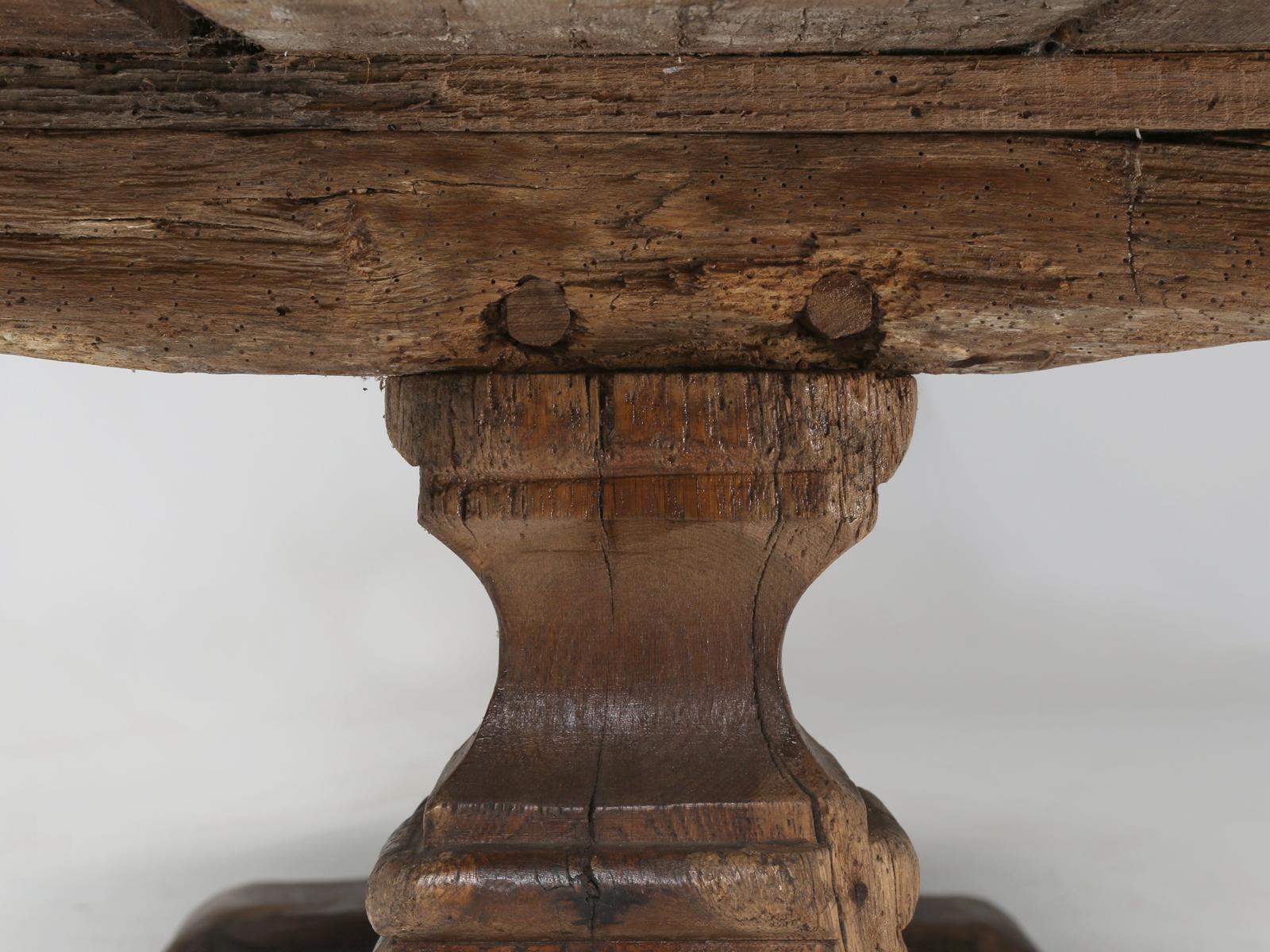 Antique French Trestle Table, circa 300 Years Old 7