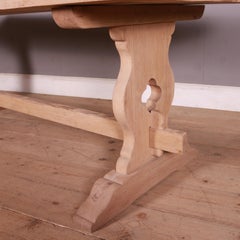 Antique French Trestle Table