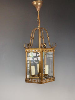 Antike Französische Dreibettzimmer Lights 5-Seiten Pentagon Deckenlaterne