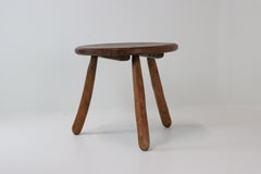 Tabouret tripode Antique French