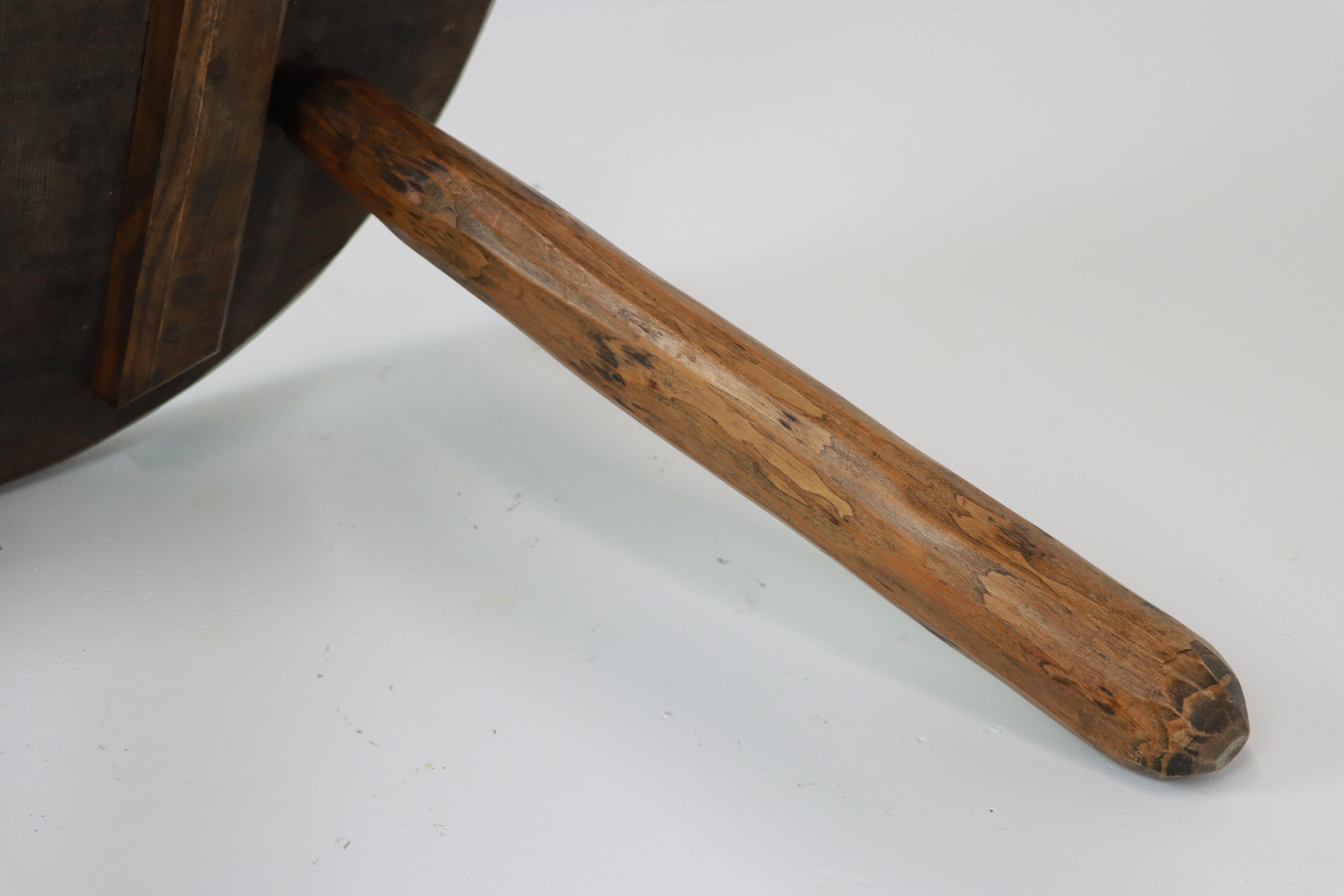 Antique French Tripod Stool For Sale 1