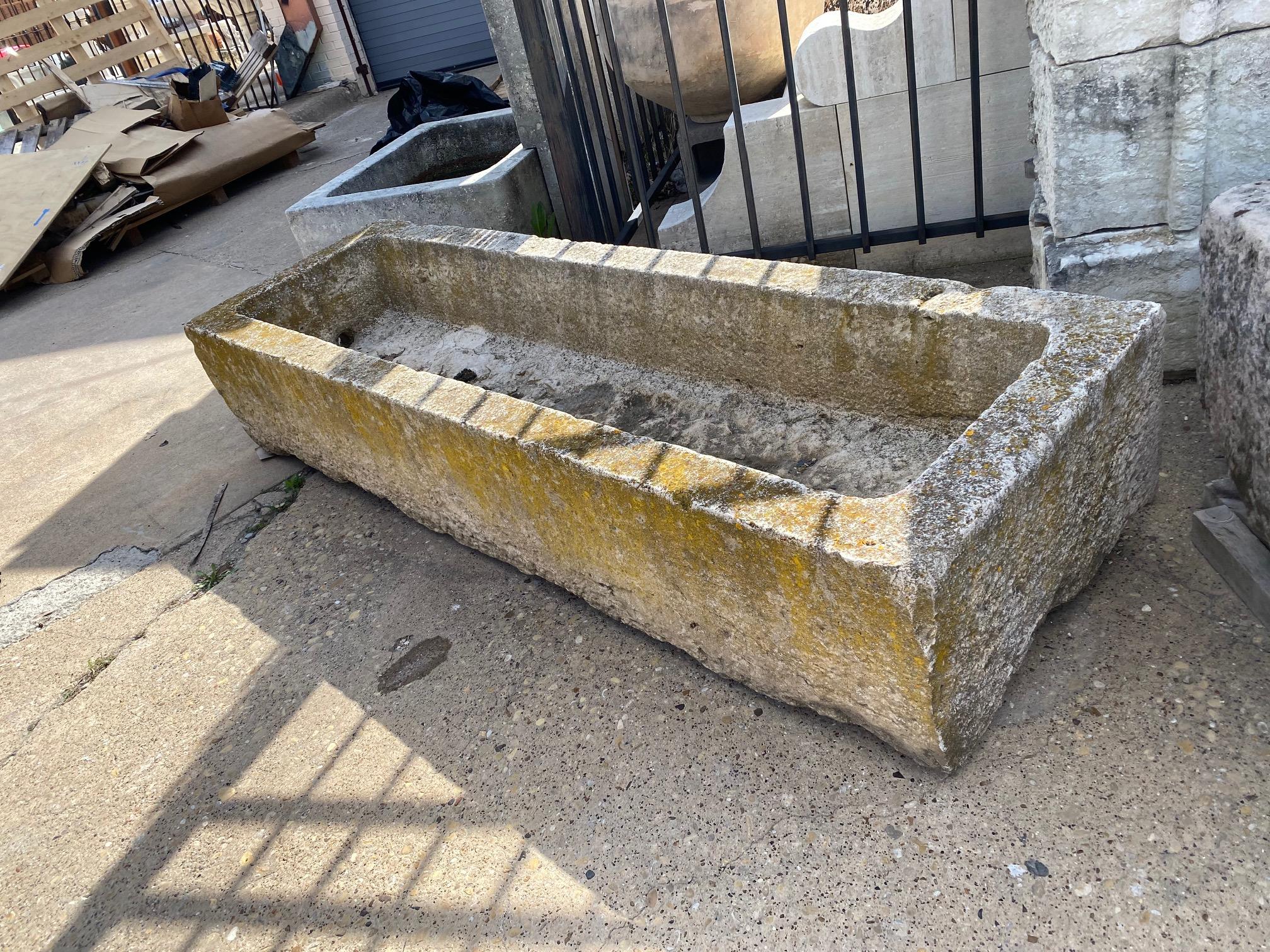 This antique stone trough originates from France, circa 1800s.

Measurements: 15.5