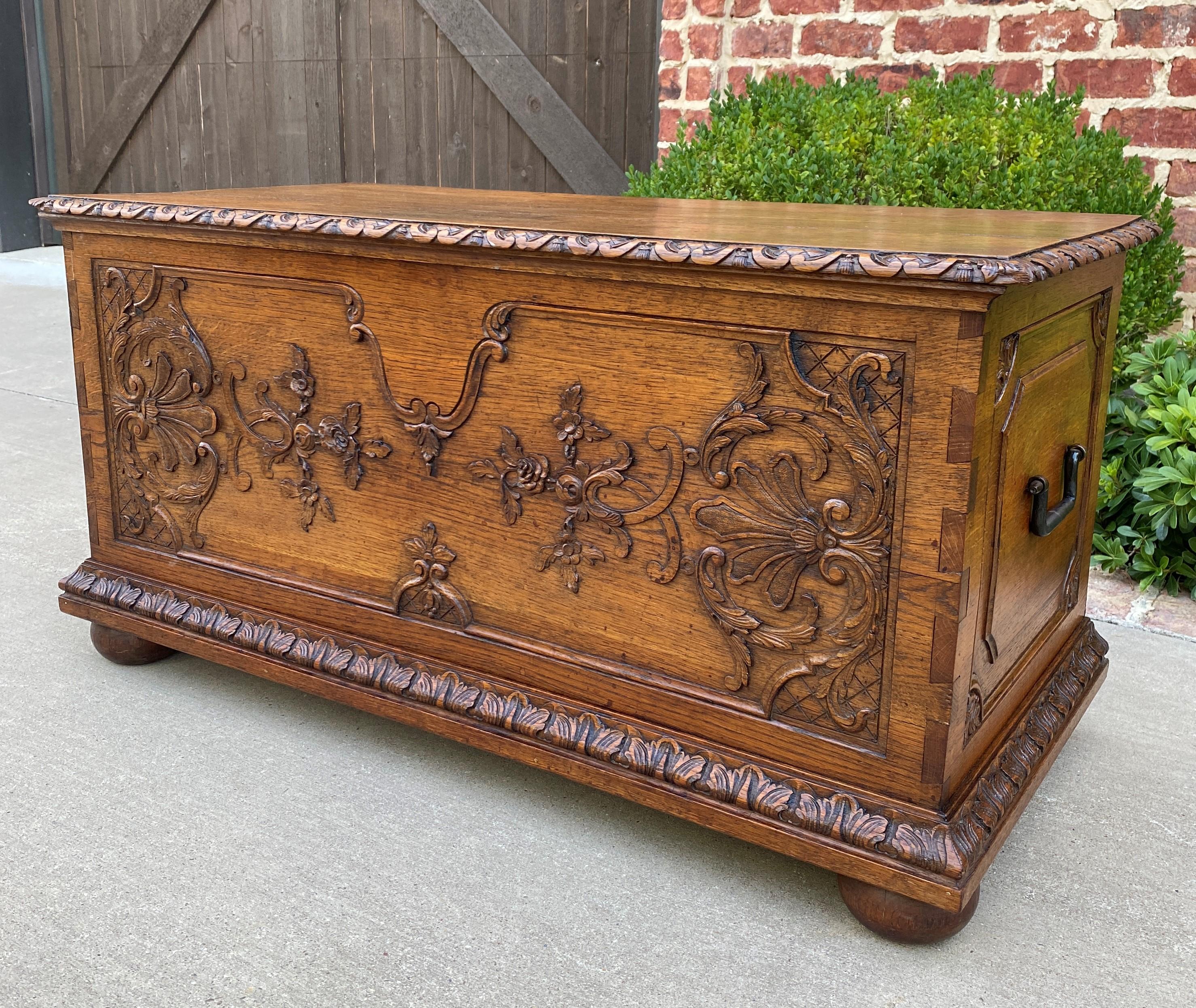 french style blanket box