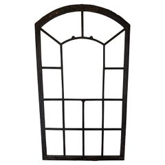 Antique French Tuileries Orangerie Iron Window or Mirror Frame