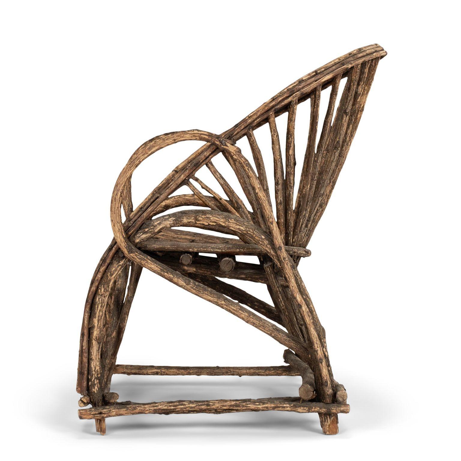 Chaise française ancienne Twig en vente 3