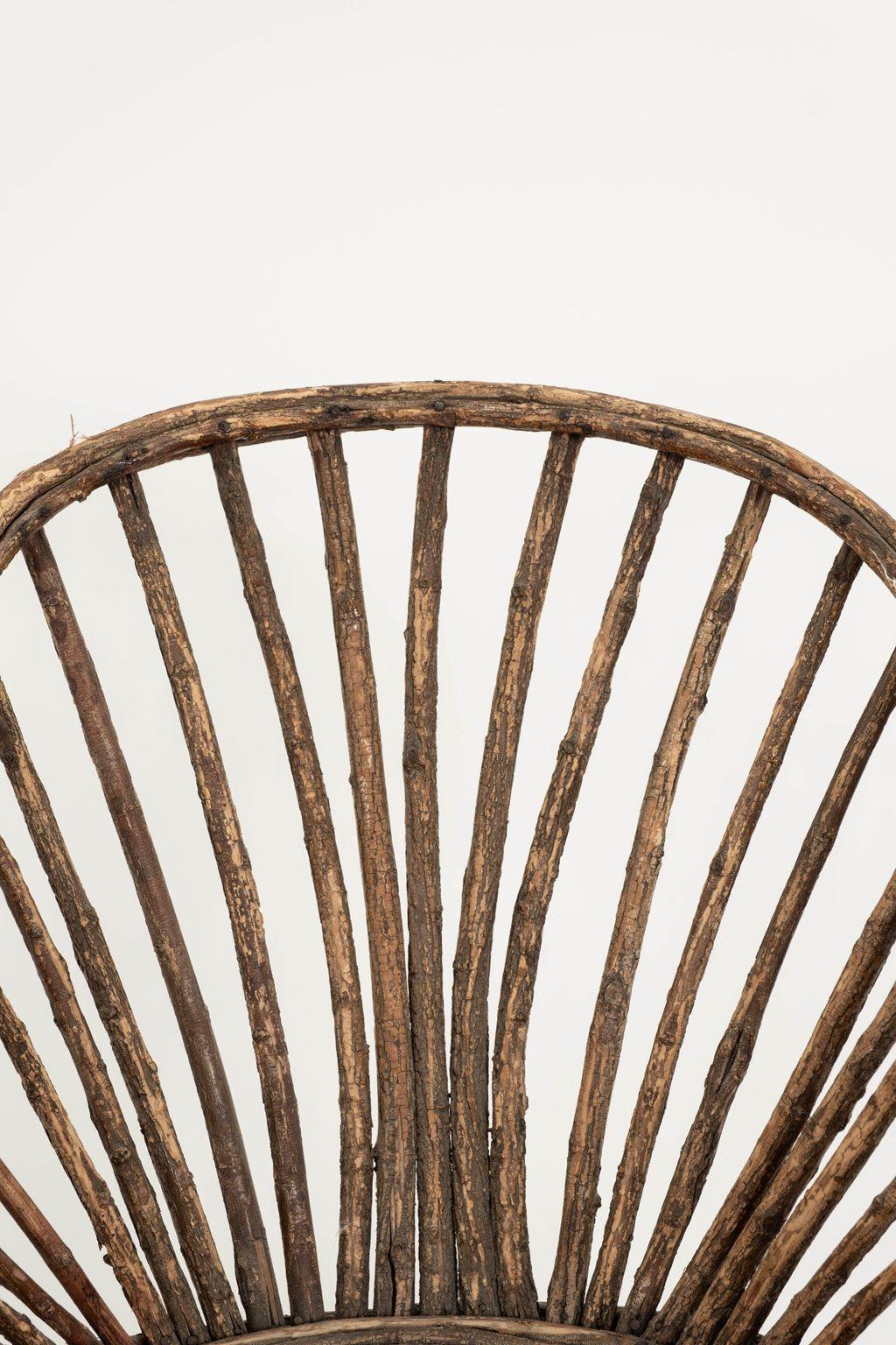 Chaise française ancienne Twig en vente 6