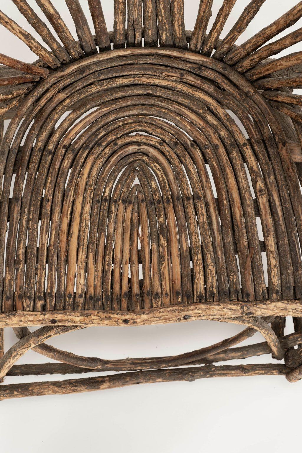 Chaise française ancienne Twig en vente 11