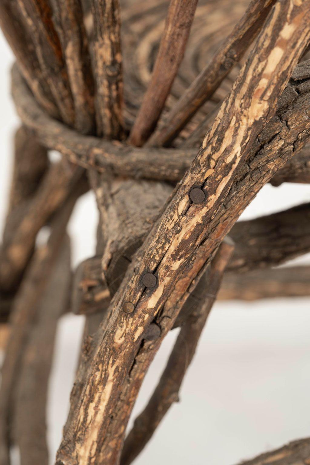 Chaise française ancienne Twig en vente 13