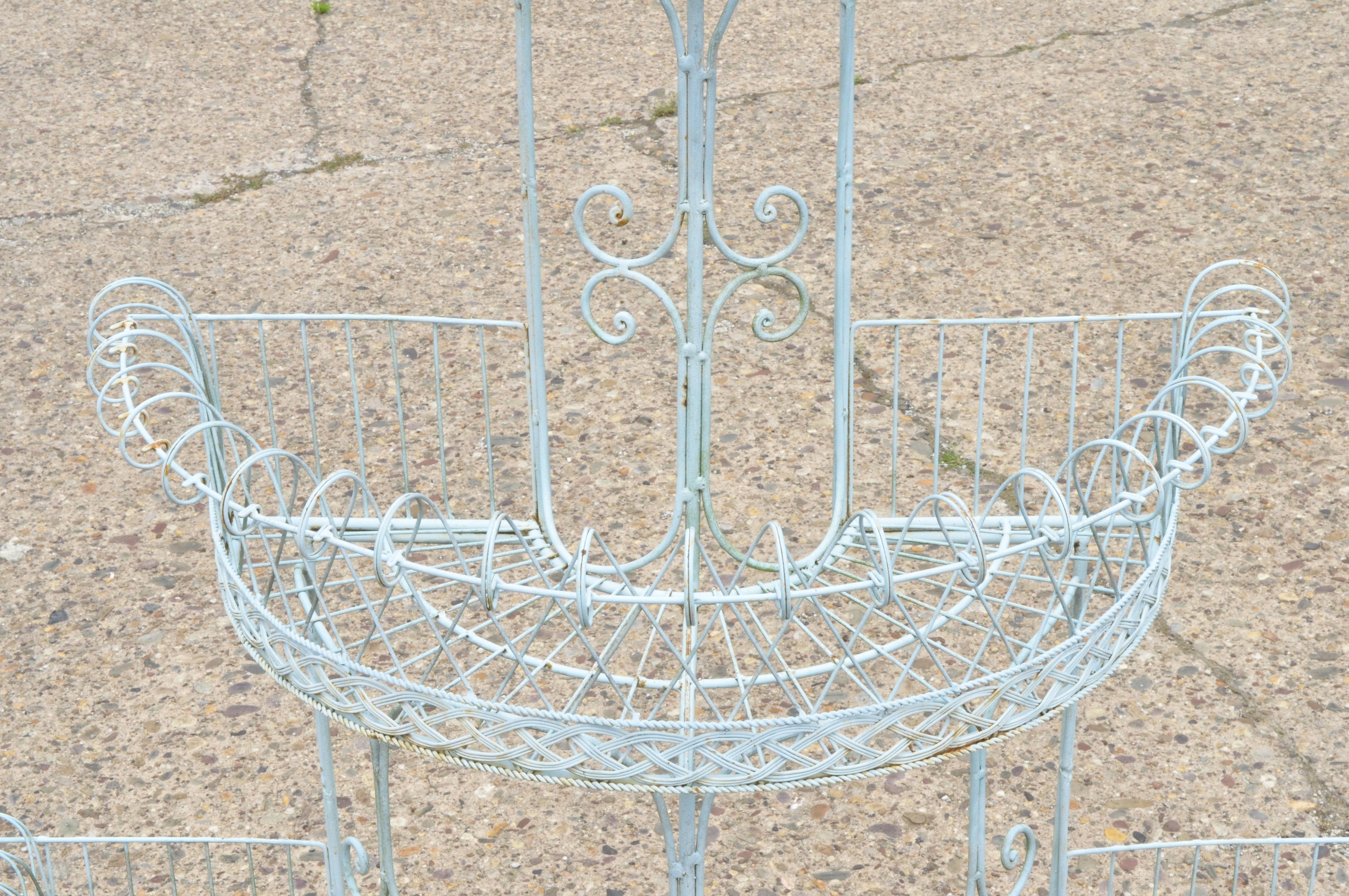 victorian metal plant stand